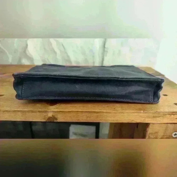 Dark Blue Leather Crossbody Purse PallieBag - Picture 3 of 7